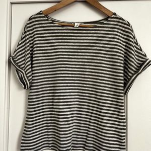 Caslon striped short sleeve tee